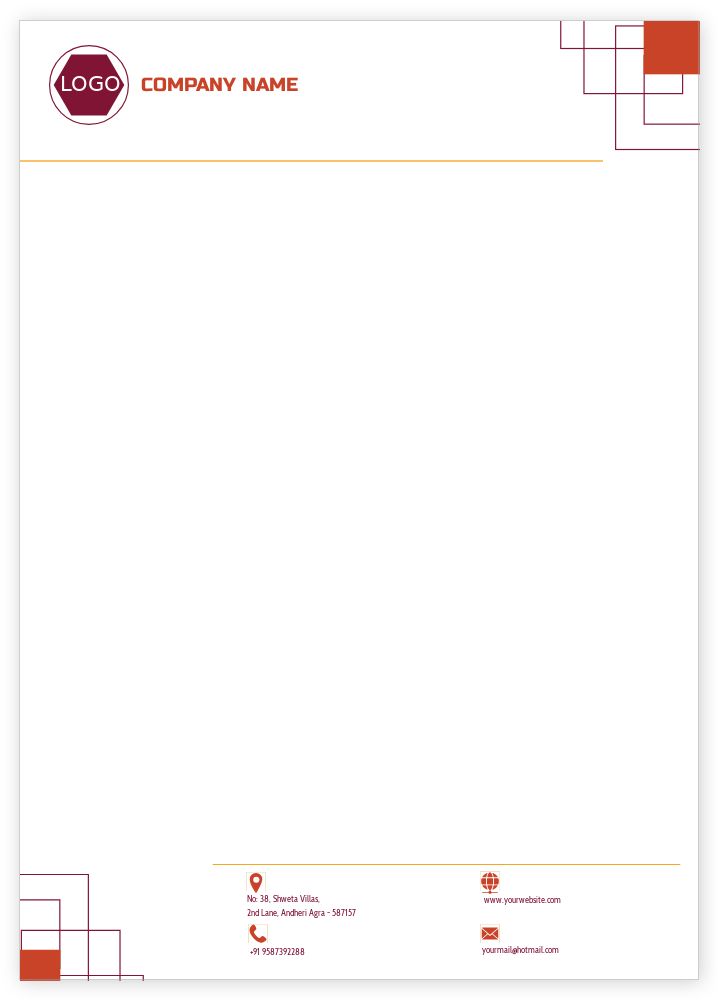 Letterhead - Designs - Front